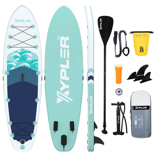 Teal Inflatable Paddleboard