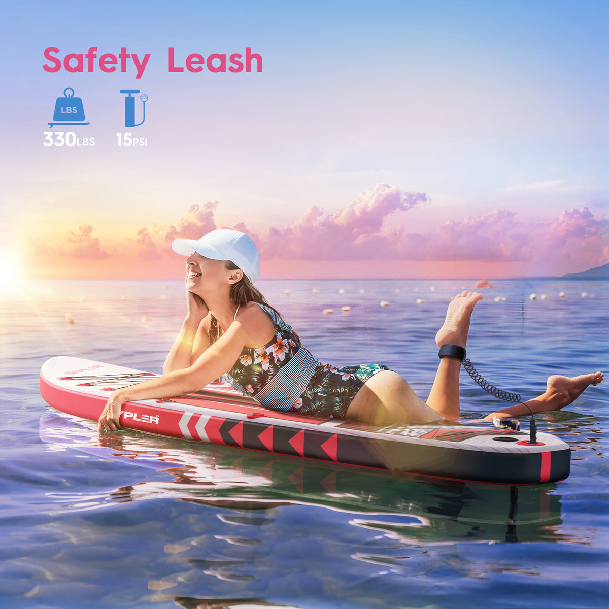 Pink Inflatable Paddleboard – Xypler