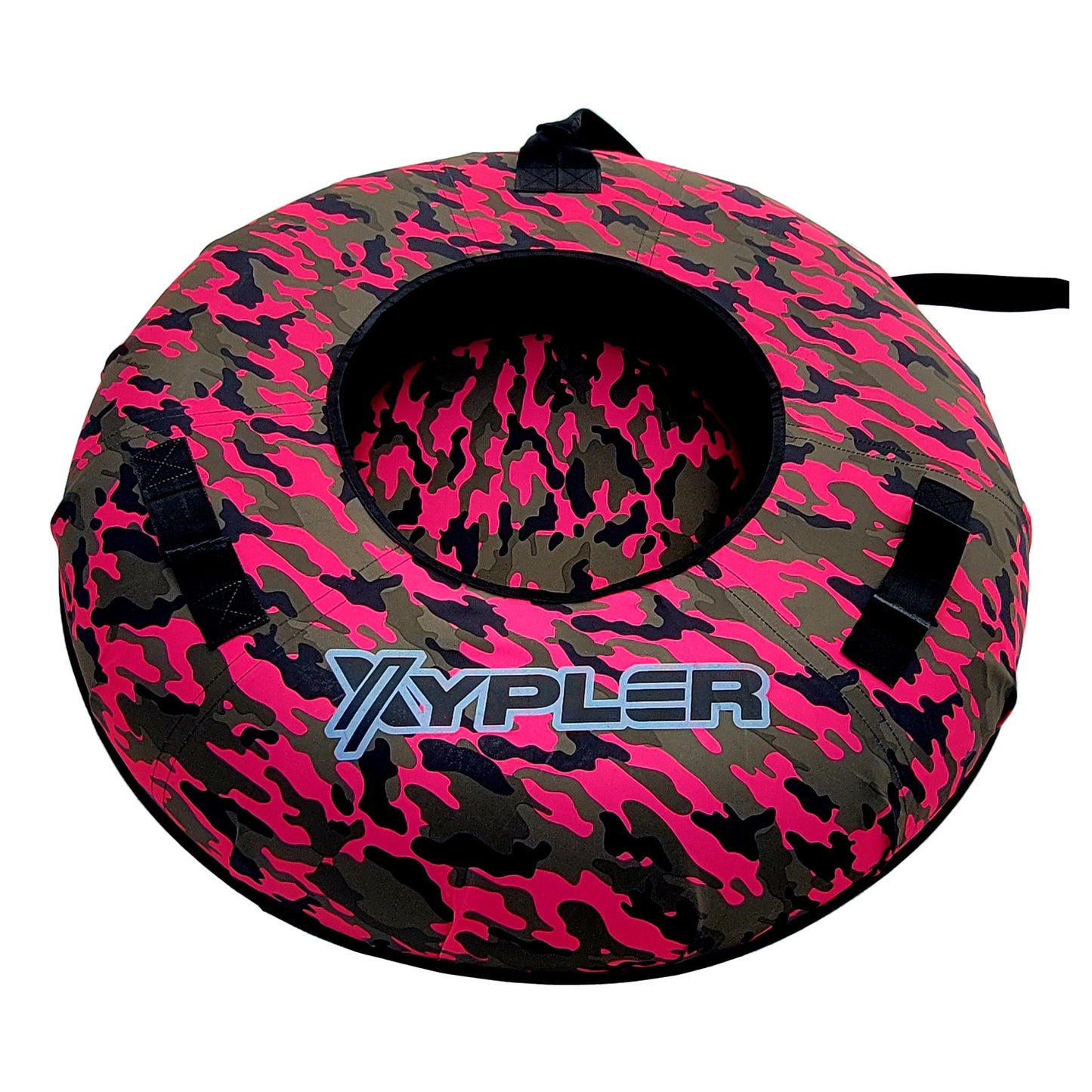 Pink Camo Hard Bottom Snow Tube