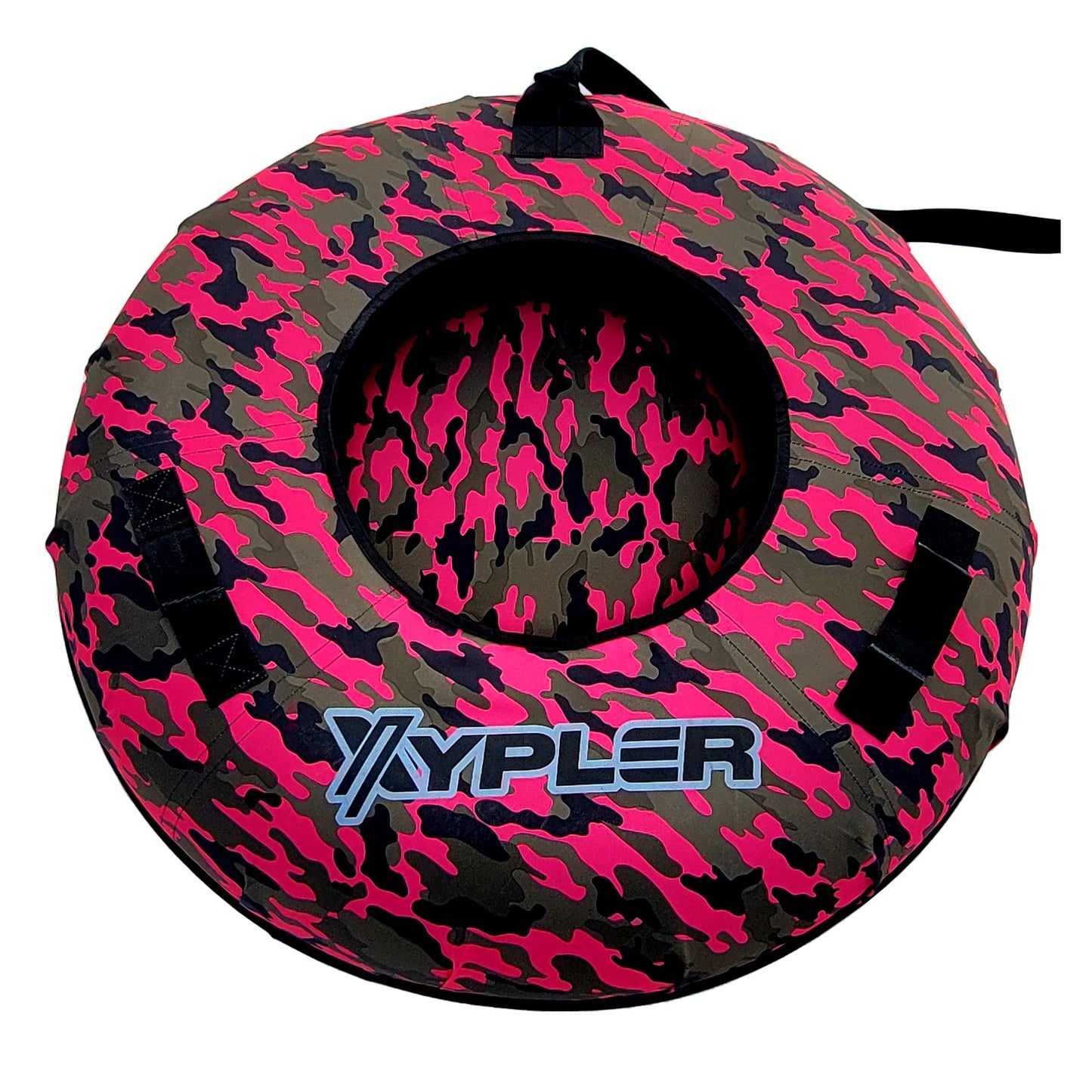 Pink Camo Hard Bottom Snow Tube