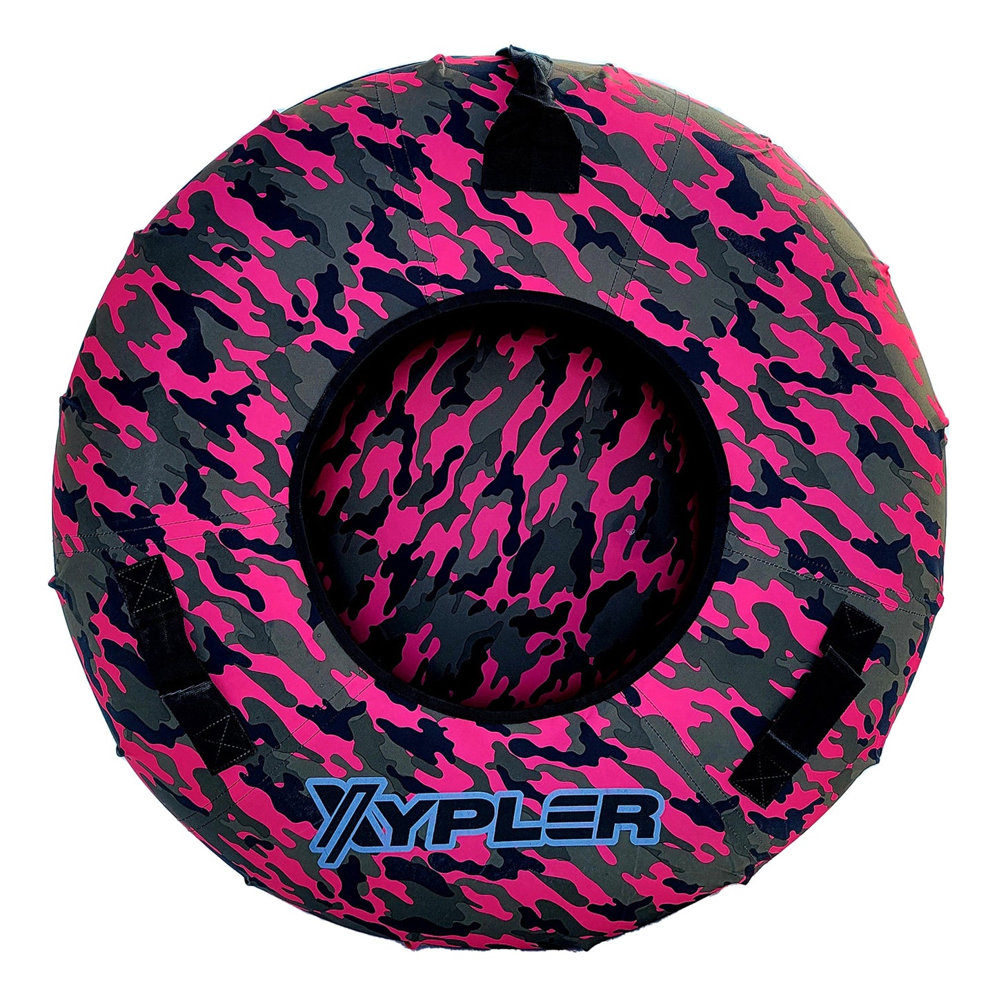 Blue Camo Hard Bottom Snow Tube